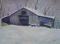 SnowyBarn